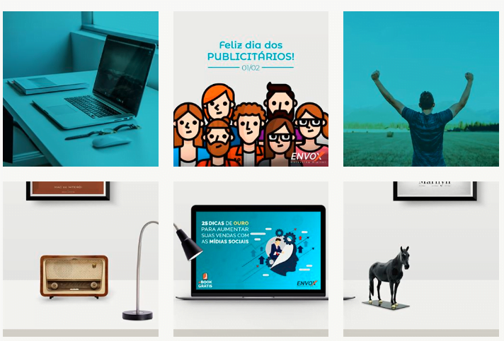 ENVOX Instagram feed organizado